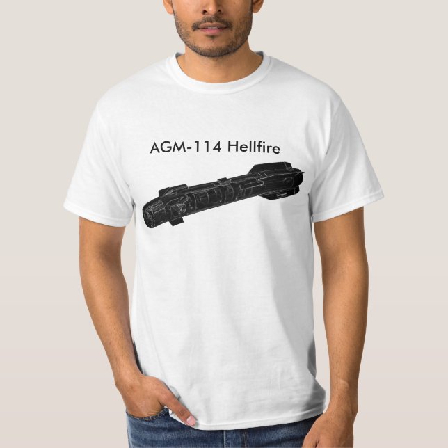 T-shirts Hellfire AGM-114 (Frente)
