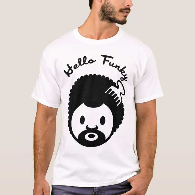 T-shirts Hello Funky (Frente)