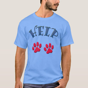 T-shirts HELP animals -. -