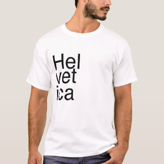 T-shirts Helvética