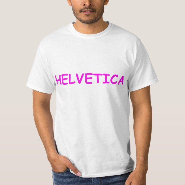 T-shirts Helvética sem a TA (Frente)
