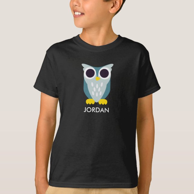 T-shirts Henry a coruja (Frente)