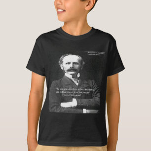 T-shirts Henry Drummond "Amor 4Ever" Presentes de Citação d