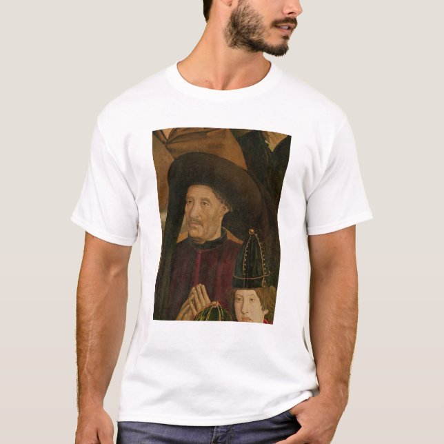 T-shirts Henry o detalhe do navegador do Polyptych (Frente)