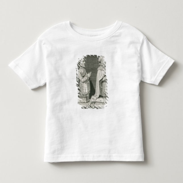 T-shirts Henry Stuart, Lord Darnley e seu irmão (Frente)