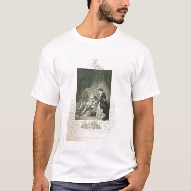 T-shirts Henry VIII e Catherine Parr, no jogo Henry V (Frente)