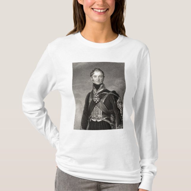 T-shirts Henry William Paget (Frente)