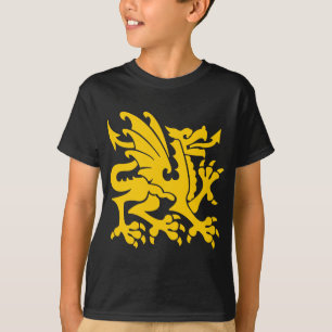T-shirts Heraldic Dragon 01 - Amber