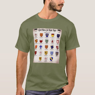 T-shirts Heráldica mestra de Templar