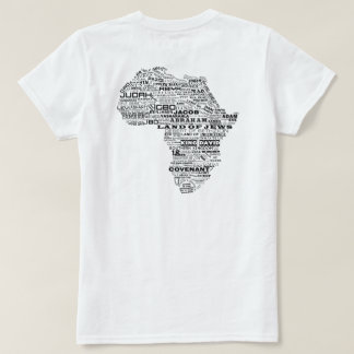 T-shirts Herança de Israel (traseira)