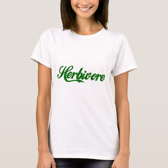 T-shirts Herbivore (Frente)