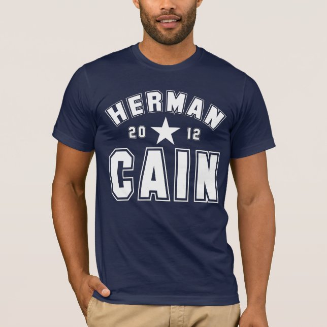 T-shirts Herman Cain 2012 (Frente)