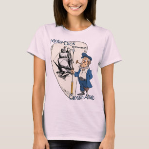 T-shirts Herman Melville ~ Moby-Dick ou A Baleia