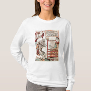 T-shirts Hermod montado em Sleipnir