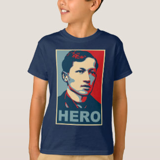 T-shirts Herói de Jose Rizal