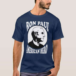 T-shirts Herói do americano de Ron Paul