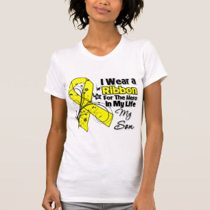 T-shirts Herói do filho em meu Sarcoma da vida