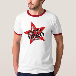 T-shirts Herói líquido - etiqueta vermelha clássica