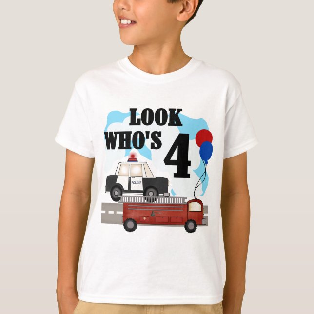 T-shirts Heróis do Dia 4 (Frente)