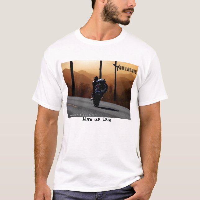 T-shirts Herzeleid, vive ou morre (Frente)