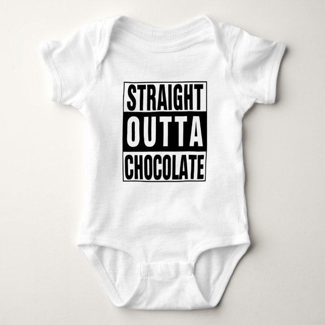 T-shirts Hetero fora de chocolate (Frente)