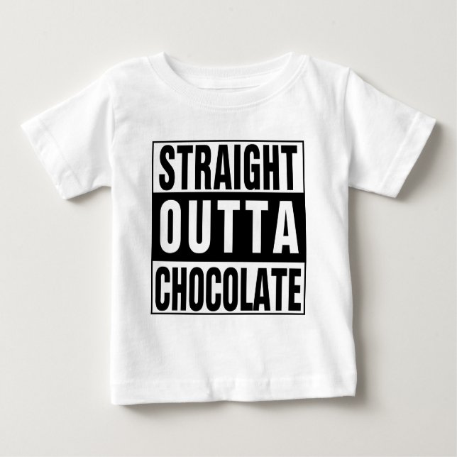 T-shirts Hetero fora de chocolate (Frente)