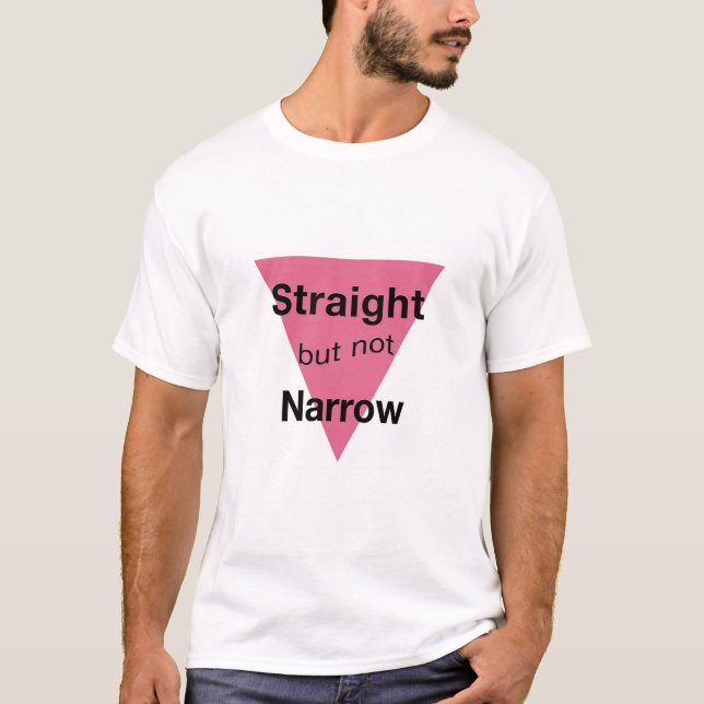 T-shirts Hetero mas não estreito (Frente)