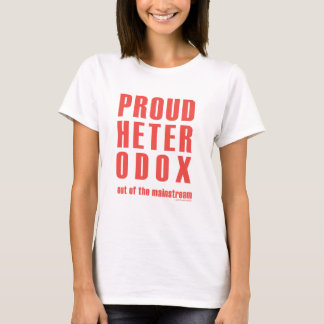 T-shirts Heterodoxo orgulhoso