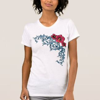T-SHIRTS HIBISCUS CHOCANTE