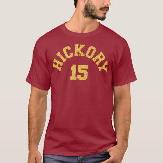 T-shirts Hicória Huskers do vintage - nenhuma parte