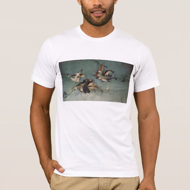 T-shirts Hieronymus Bosch que pinta a arte (Frente)