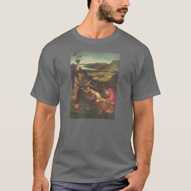 T-shirts Hieronymus Bosch que pinta a arte (Frente)