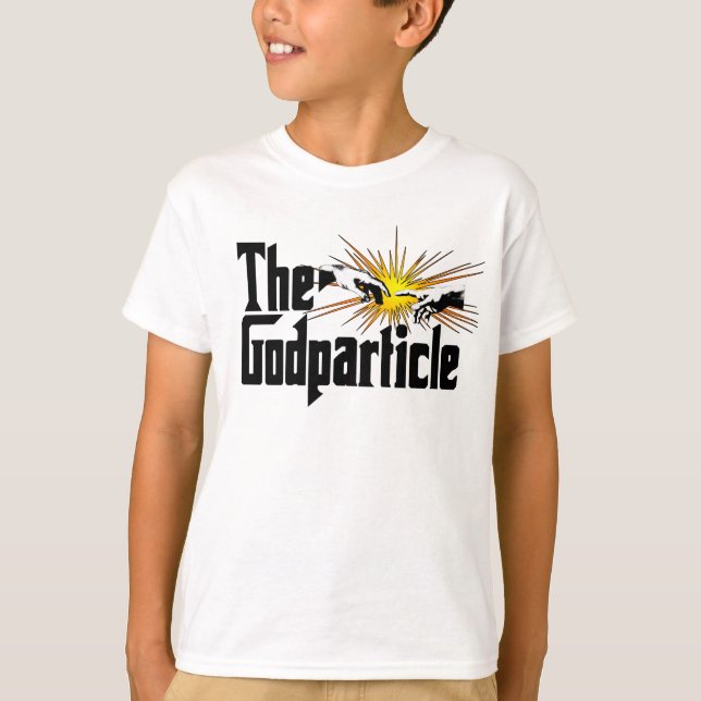 T-shirts Higgs Boson The Godparton - Nerd Engraçado De Físi (Frente)