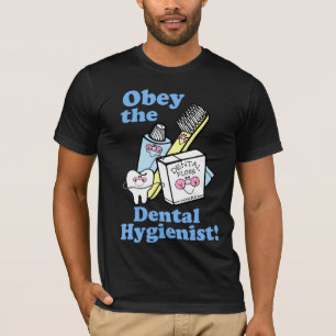 T-shirts Higienista dental engraçado