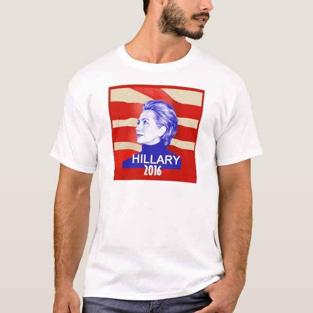 T-SHIRTS HILLARY 2016 (Frente)