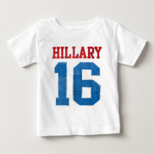 T-shirts Hillary 2016, time do colégio retro do Grunge