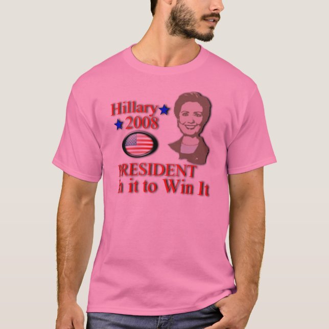 T-shirts Hillary Clinton (Frente)