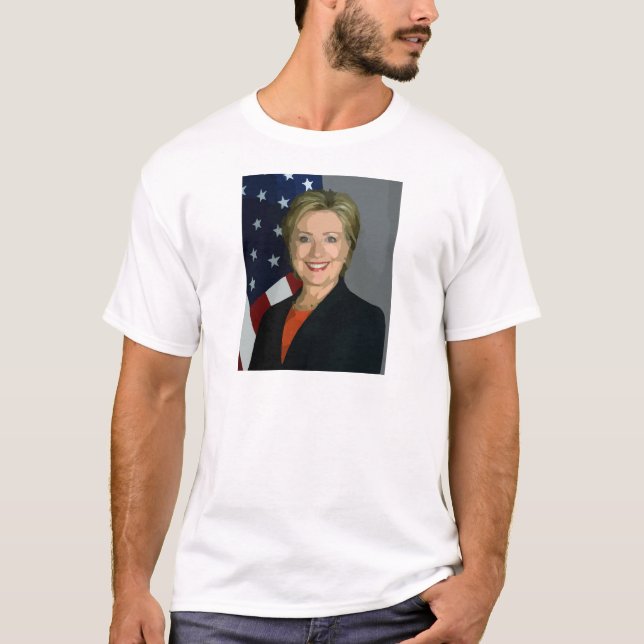 T-shirts hillary clinton (Frente)