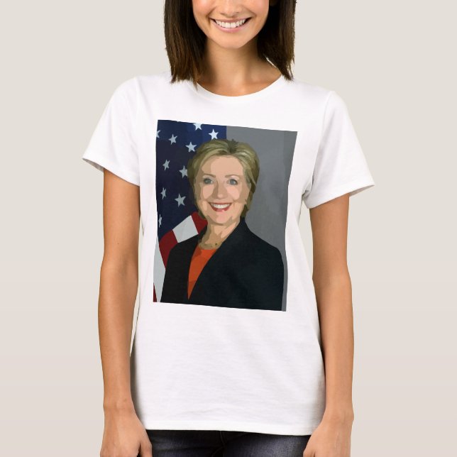 T-shirts hillary clinton (Frente)
