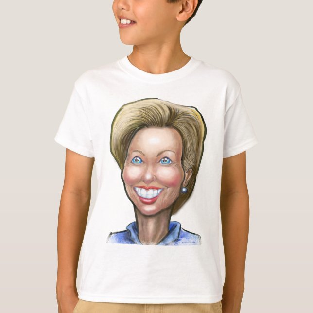 T-shirts Hillary Clinton (Frente)