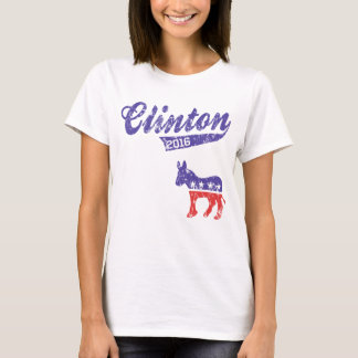 T-shirts Hillary Clinton 2016 Democratas desportivas