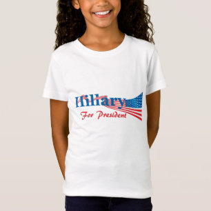 T-shirts Hillary Clinton para o presidente