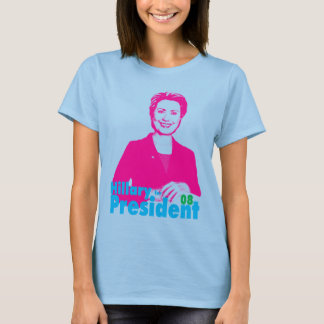 T-shirts Hillary Clinton para Presidente