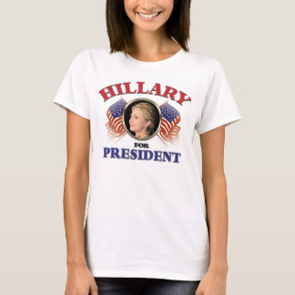T-shirts Hillary Clinton Para Presidente 2016