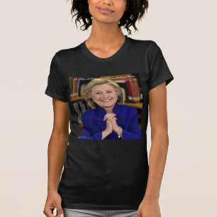 T-shirts Hillary Clinton Presente Faz Uma Aldeia