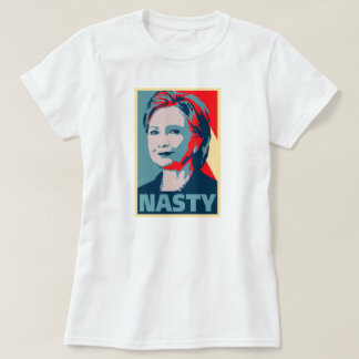 T-shirts Hillary Clinton uma mulher desagradável? Voto