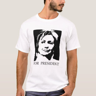 T-SHIRTS HILLARY PARA O PRESIDENTE