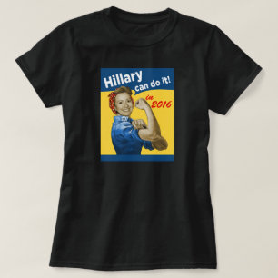 T-shirts Hillary pode fazê-lo 2016