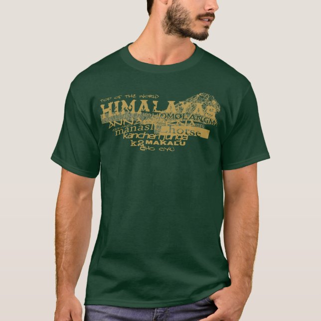 T-shirts Himalayas (Frente)