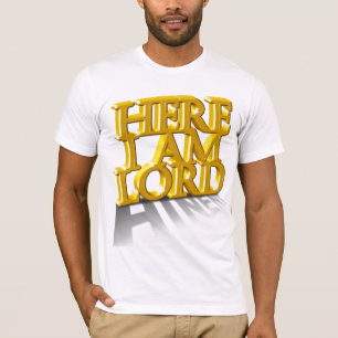 T-shirts Hineni - aqui eu sou senhor